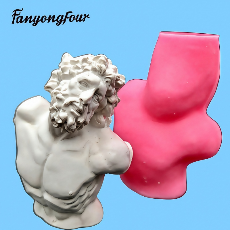 Resin Craft Ideas - Силиконовая форма для половины тела Laokong,
