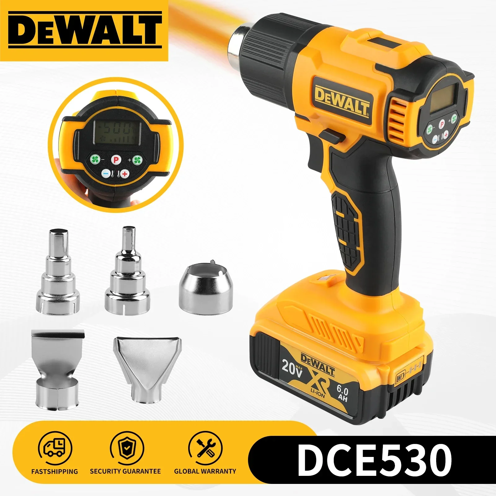 DeWALT DCE530 – аккумуляторный – обзор и цена Heat Gun Small