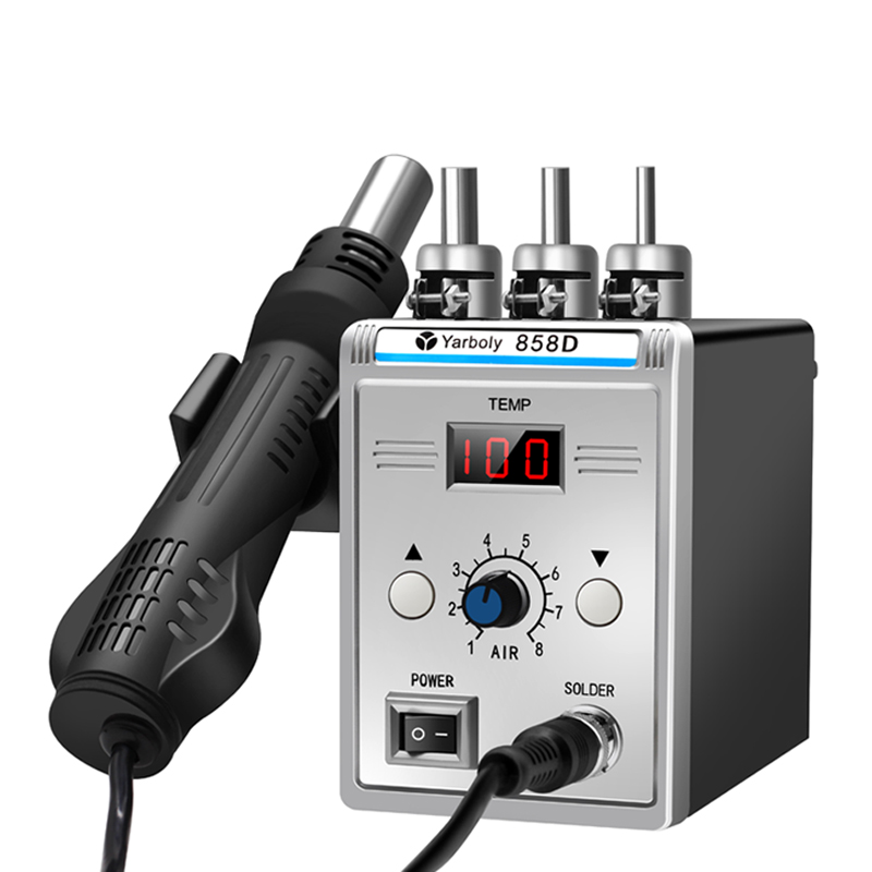 Пистолет горячего воздуха 858D – обзор и цена Heat Gun Small